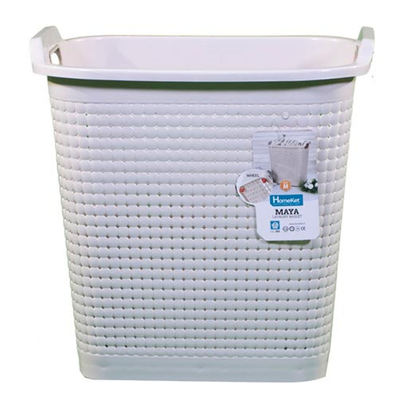 سبد رخت چرک هوم کت مدل مایا چرخدار M