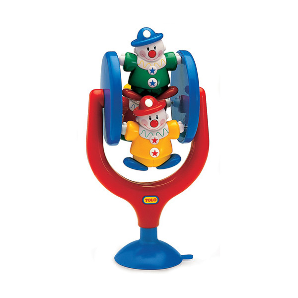 خرید و قیمت جغجغه تولو مدل دلقک چرخان