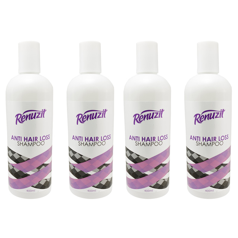 شامپو مو رینو زیت مدل ANTI HAIR LOSS حجم 400 میلی لیتر مجموعه 4 عددی