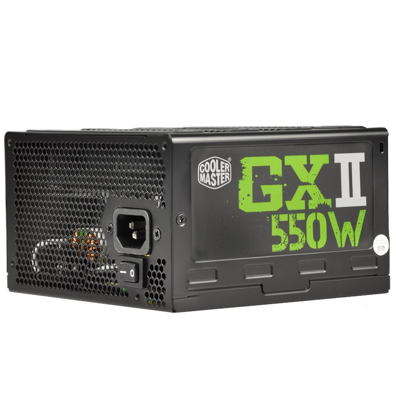 خرید و قیمت منبع تغذیه کامپیوتر کولر مستر مدل GXII ver.2 550W