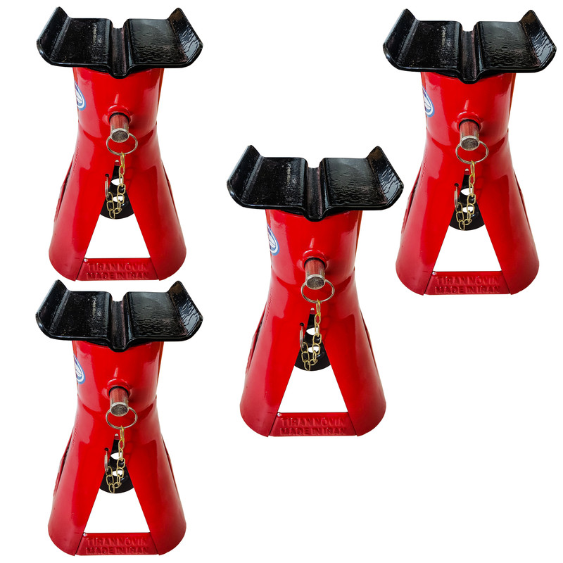 خرک خودرو تیران نوین مدل T.N - 1613 ظرفیت 4 تن مجموعه 4 عددی