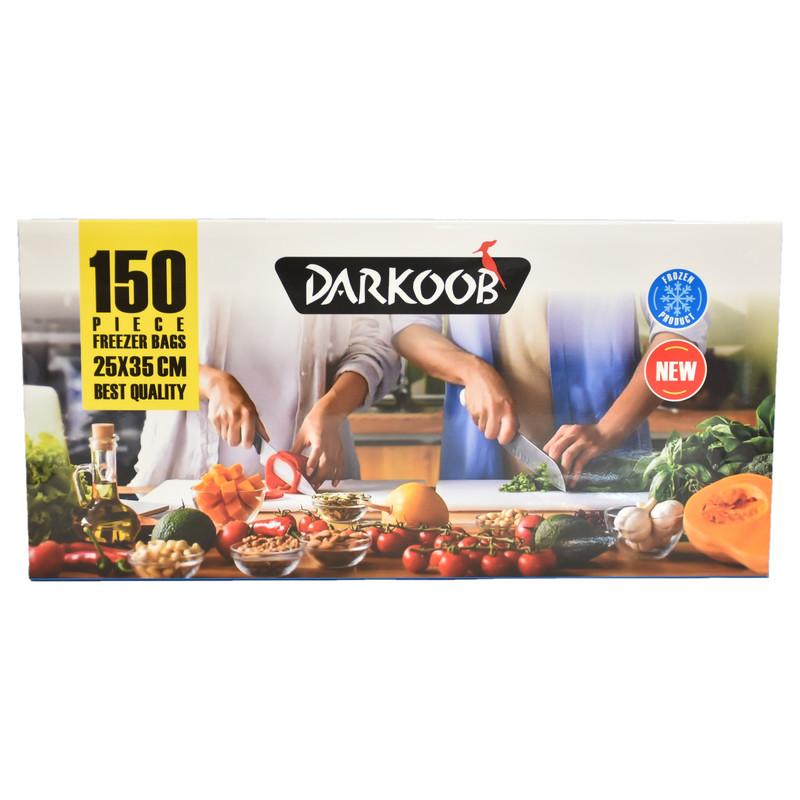 خرید و قیمت کیسه فریزر دارکوب مدل Sh0056 بسته 150 عددی