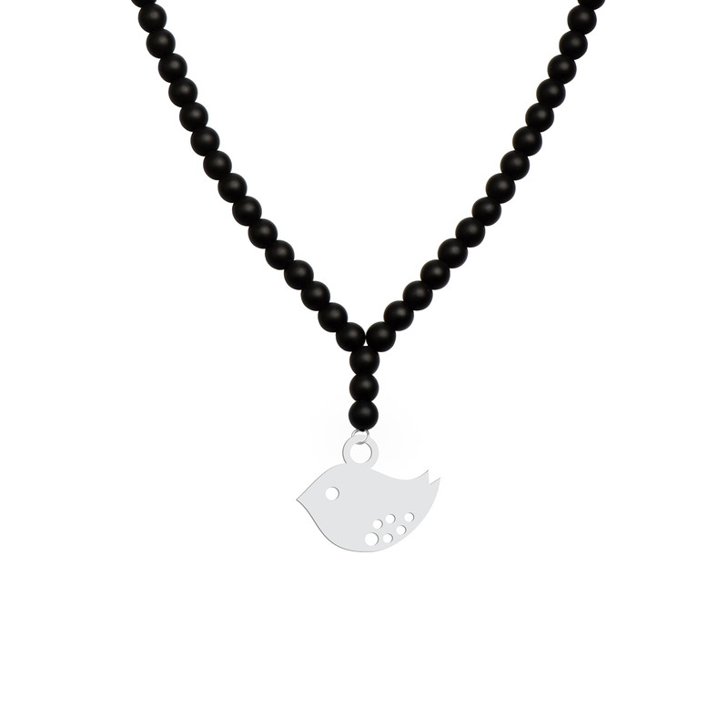 گردنبند هایکا مدل پرنده کد b.ha 25