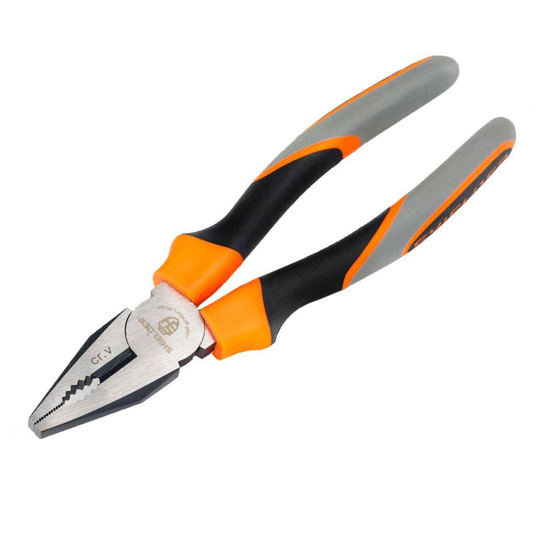 خرید و قیمت انبر دست شیلدر مدل SHcr-v1 سایز 7 اینچ بسته 6 عددی