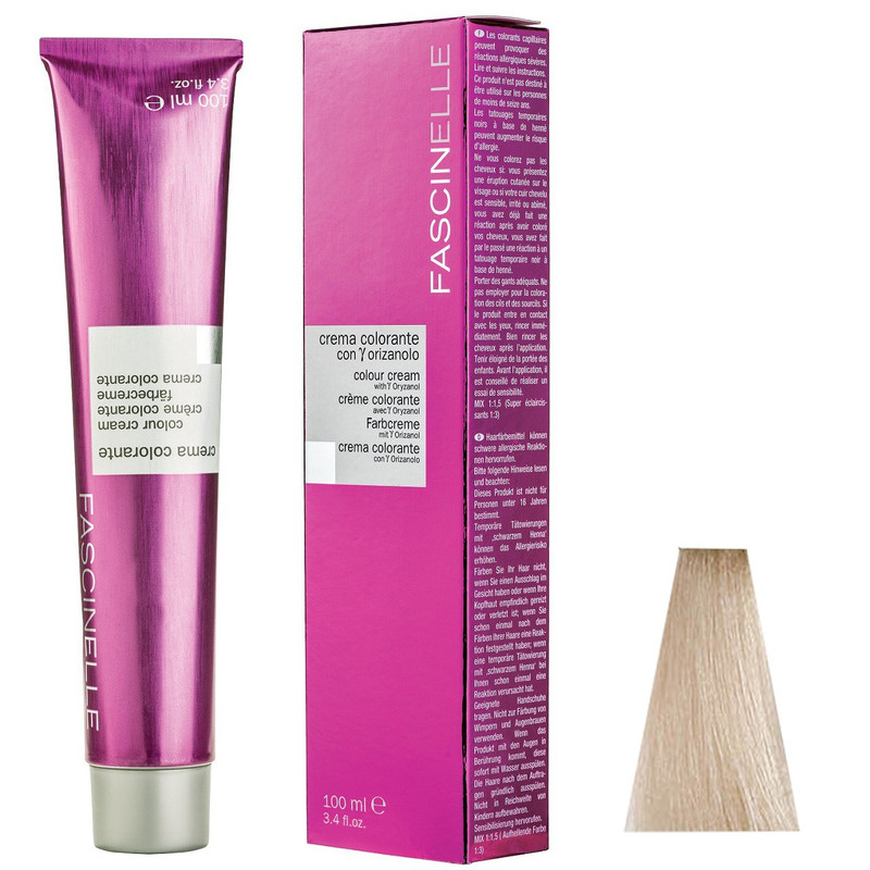 خرید و قیمت رنگ مو فشینلی سری Ultrablonde مدل سیلور بلوند شماره 101