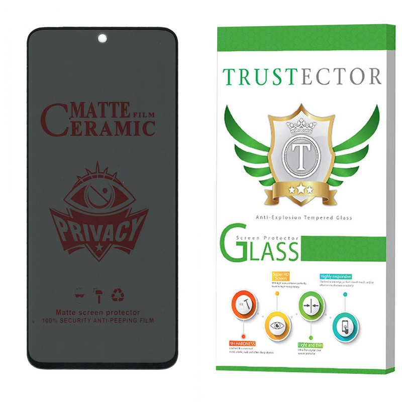محافظ صفحه نمایش سرامیکی حریم شخصی تراستکتور مدل PRCTA مناسب برای گوشی موبایل شیائومی Redmi Note 10s