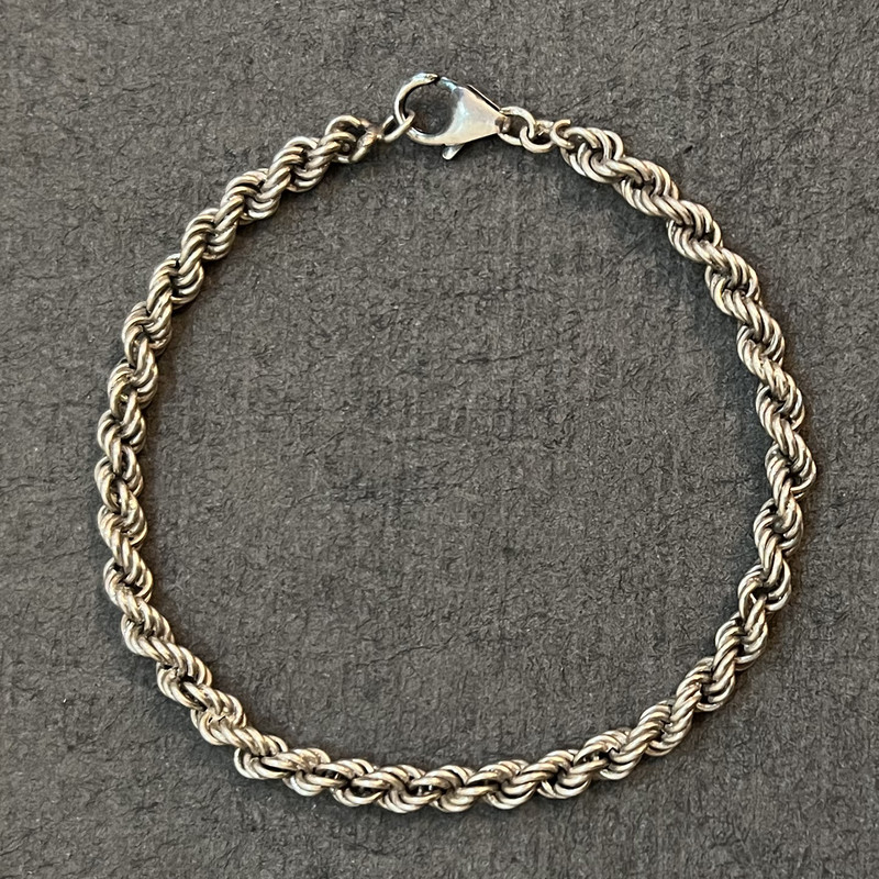 خرید و قیمت دستبند نقره مردانه گیرا مدل G0186