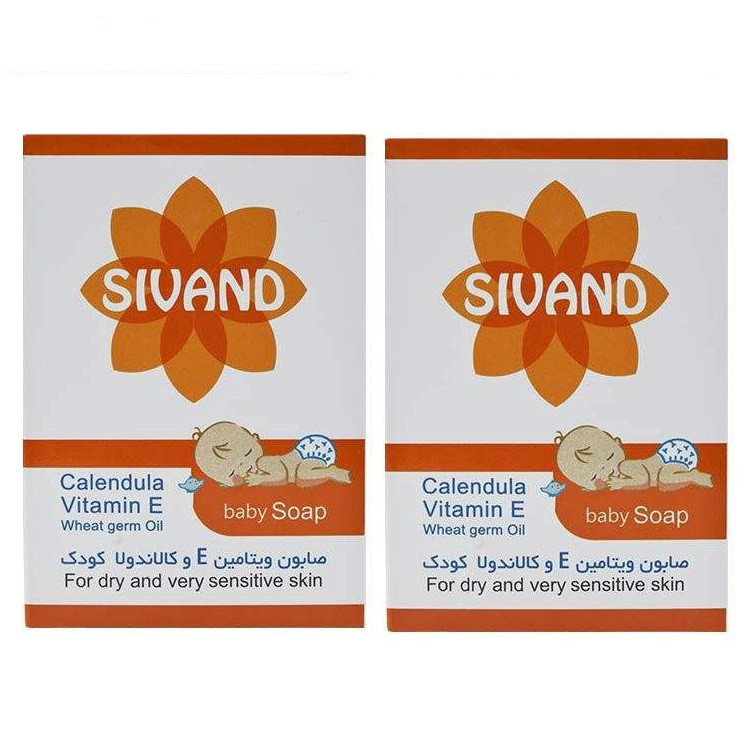 صابون بچه کالاندولا سیوند -90 گرم مجموعه 2 عددی