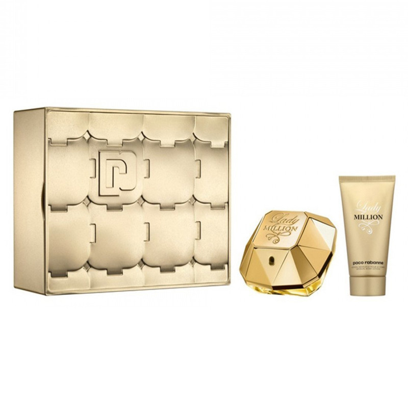 خرید و قیمت ست ادو پرفیوم زنانه پاکو رابان مدل Lady Million حجم 80 میلی لیتر