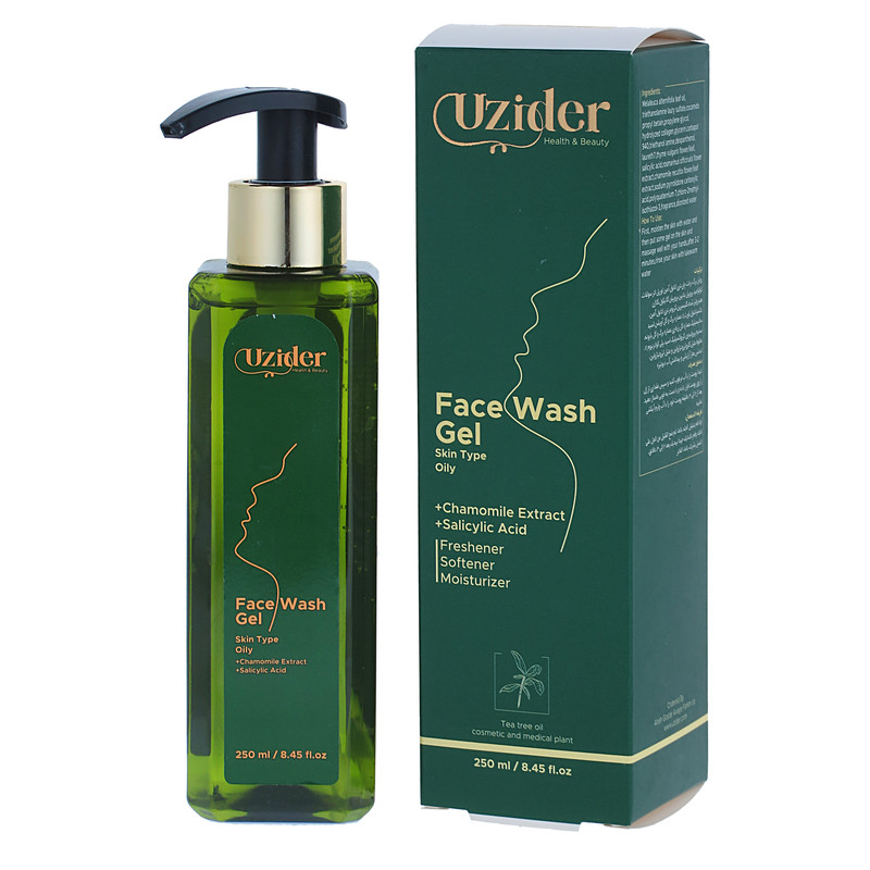 ژل شستشو صورت یوزیدر مدل درخت چای حجم 250 میلی لیتر