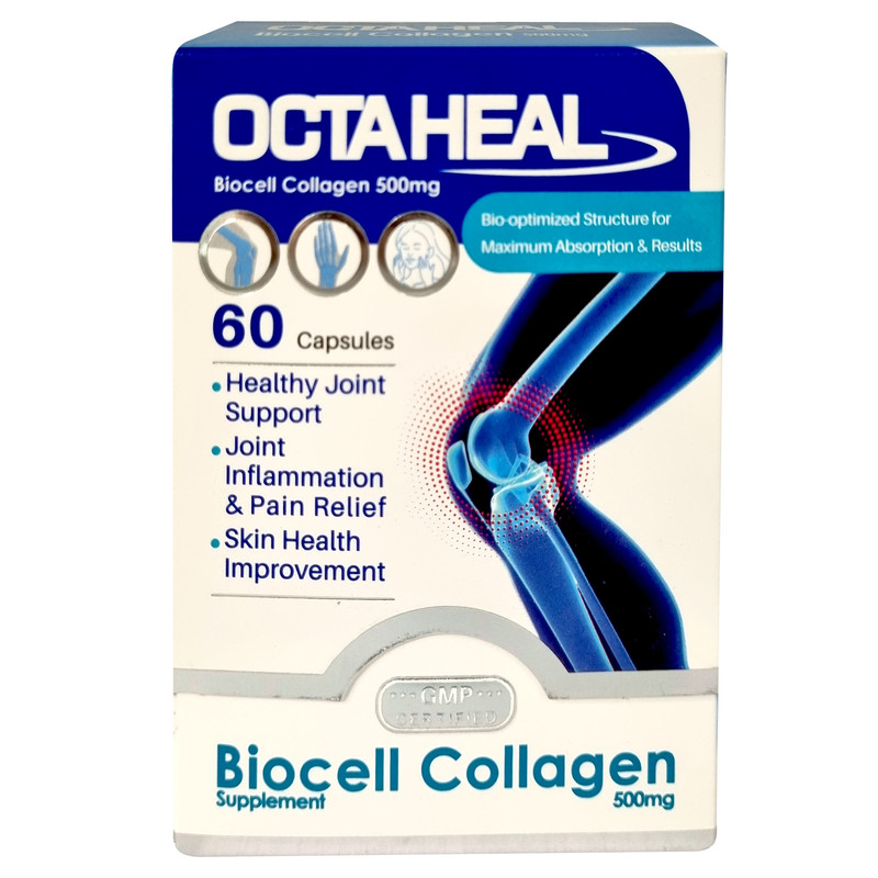 خرید و قیمت کپسول اکتاهیل بایوسل کلاژن فاران شیمی بسته 60 عددی