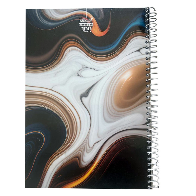 دفتر مشق 100 برگ کتیبه قلم مدل 0007 کد ka0009