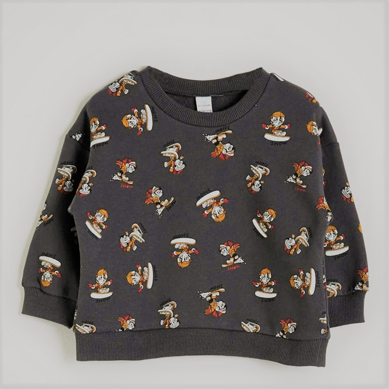 سویشرت پسرانه ال سی وایکیکی مدل میمون