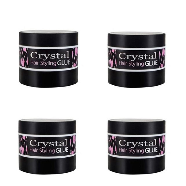 خرید و قیمت چسب مو کریستال مدل 001 حجم 200 میلی لیتر مجموعه 4 عددی