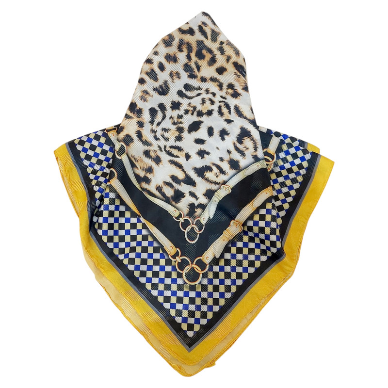 روسری دخترانه مدل پلنگی