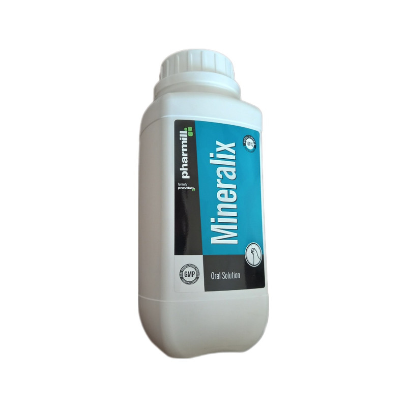 خرید و قیمت محلول کلسیم و مواد معدنی پرندگان مینرالیکس کد L1 حجم 1000 میلی لیتر