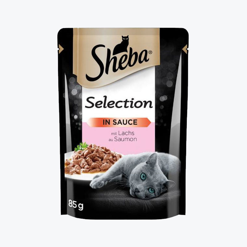 پوچ گربه شبا مدل mit Laches وزن 85 گرم