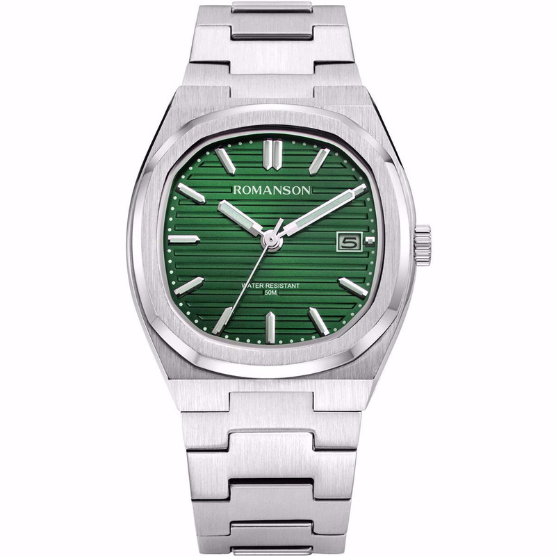 ساعت مچی عقربهای مردانه کوارتز رومانسون مدل TM3BF008WWAD2W