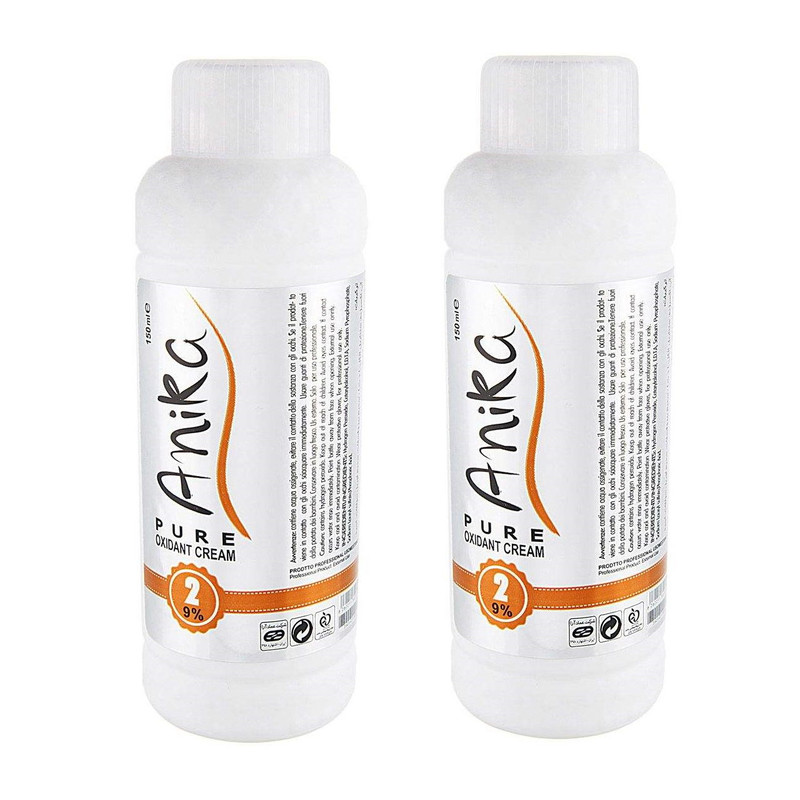 اکسیدان آنیکا کد 001 نه درصدی حجم 150 میلی لیتر بسته 2 عددی