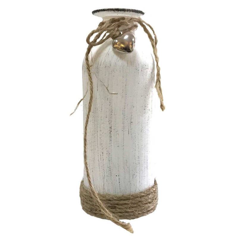 گلدان فانتزی خانه سفید طرح بطری کد 13