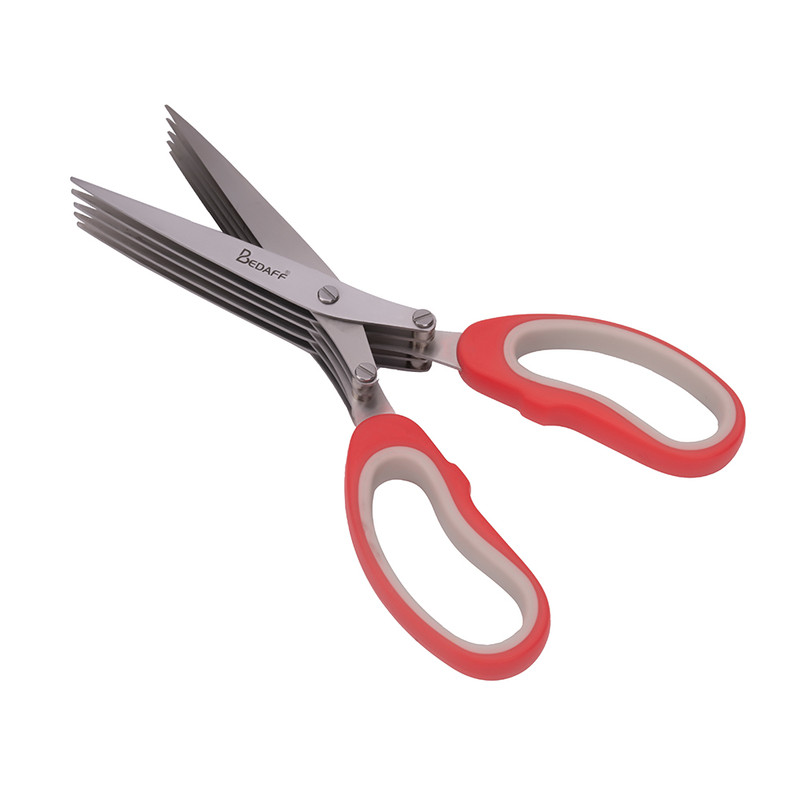 قیچی آشپزخانه بداف مدل 5 تیغه