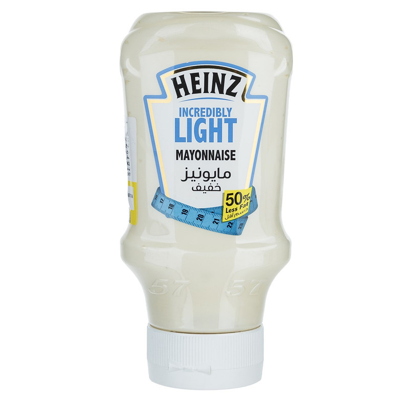 خرید و قیمت سس مایونز کم چرب هاینز مقدار 400 گرم