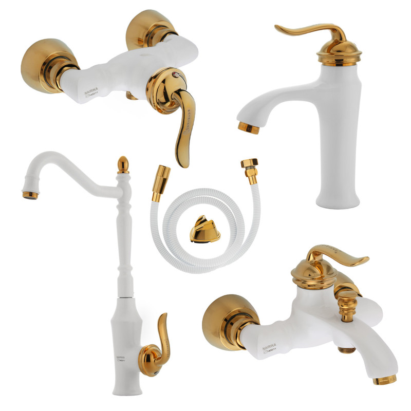 ست شیرآلات نایریکا مدل هلن کد WG مجموعه 5 عددی