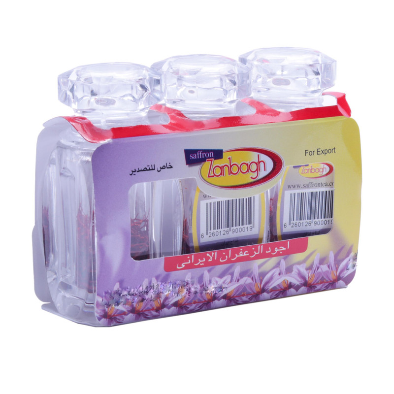 خرید و قیمت زعفران سوپر نگین زنبق - 1 گرم بسته 3 عددی
