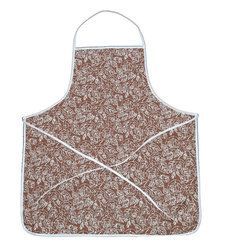 خرید و قیمت پیش بند آشپزخانه مدل برگ و گل