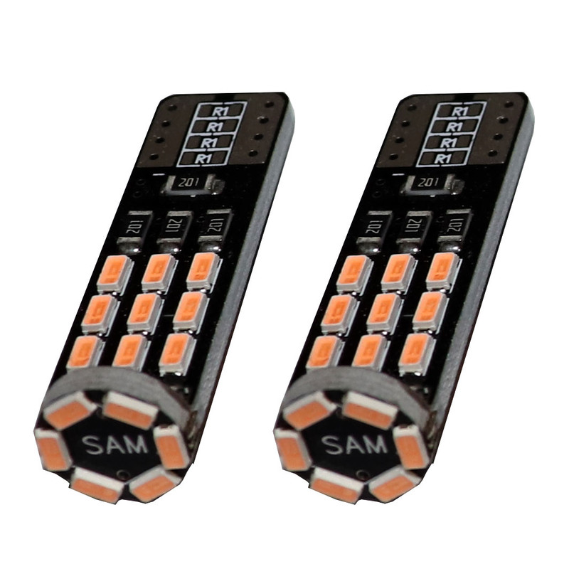 خرید و قیمت لامپ ال ای دی چراغ خودرو سام مدل 24P مجموعه دو عددی