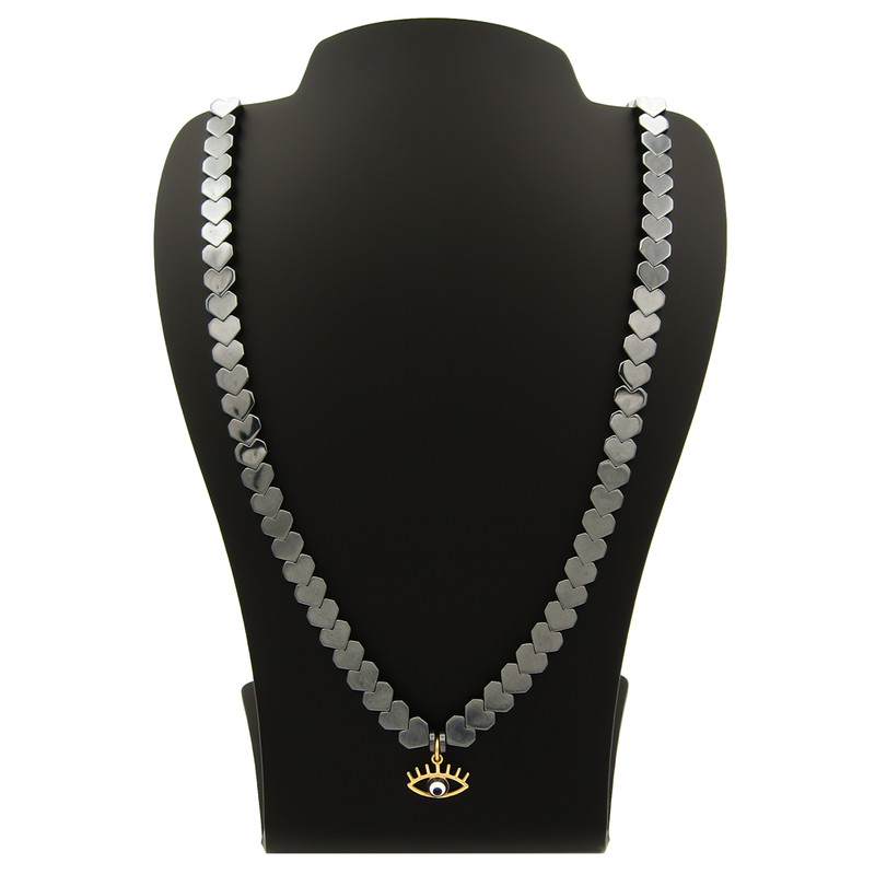 گردنبند طلا 18 عیار زنانه مانچو مدل sfg657