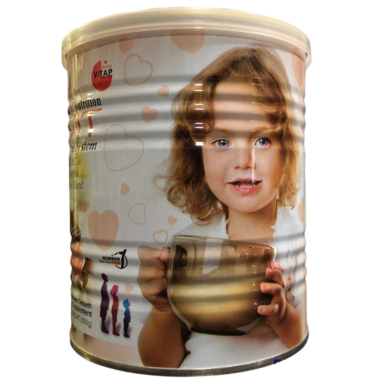 خرید و قیمت پودر افزایش قد و وزن کودکان بالای 2 سال کیدویت ویتاپی - 300 گرم