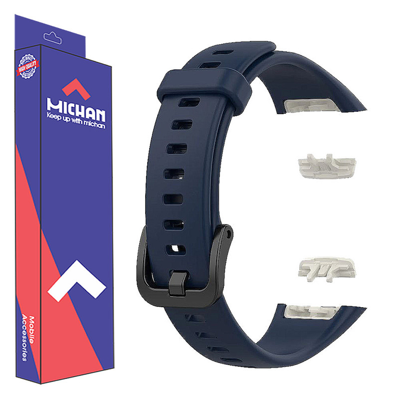 بند میچان مدل Silicone مناسب برای ساعت هوشمند هوآوی Band 6