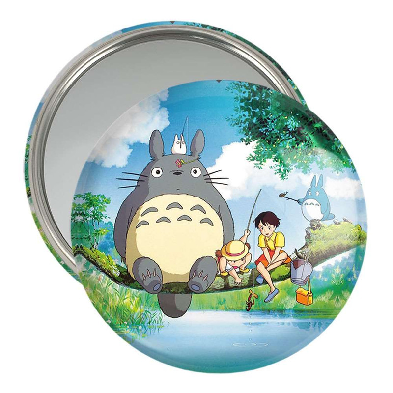 آینه جیبی خندالو طرح انیمه توتورو Totoro کد 4550