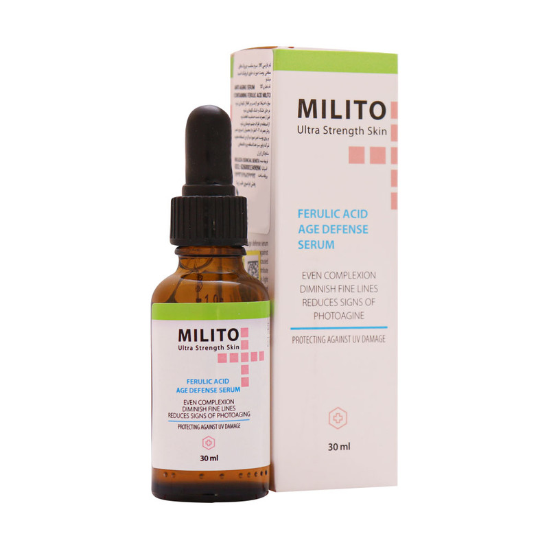 خرید و قیمت سرم ضد چروک میلیتو مدل فرولیک اسید حجم 30 میلی لیتر