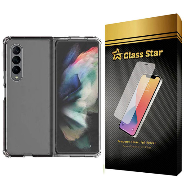 خرید و قیمت کاور گلس استار طرح ژله ای کپسول دار مدل Grd06B مناسب برای گوشی موبایل سامسونگ Galaxy Z Fold3 5G