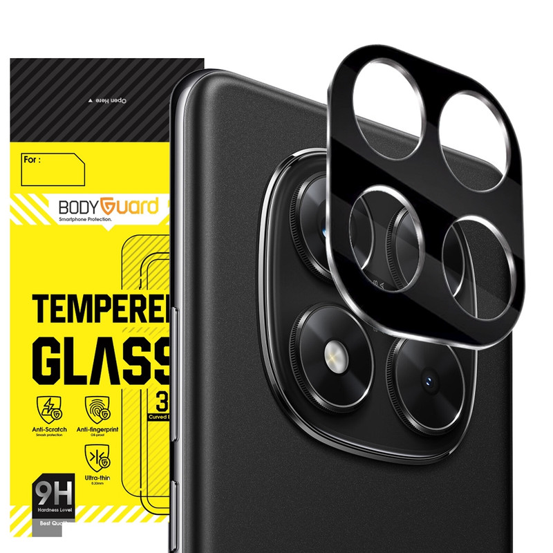 خرید و قیمت محافظ لنز دوربین بادیگارد مدل BLK مناسب برای گوشی موبایل شیائومی Redmi Note 14 Pro 4G