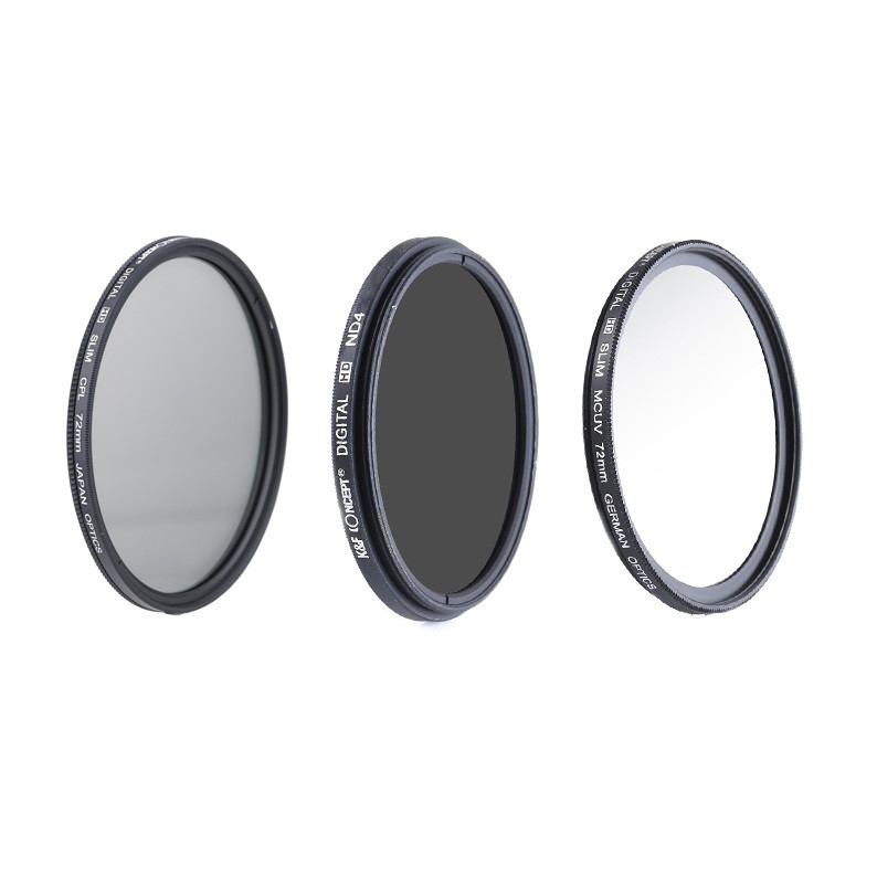 فیلتر لنز کی اند اف مدل KF 67mm مجموعه 3 عددی