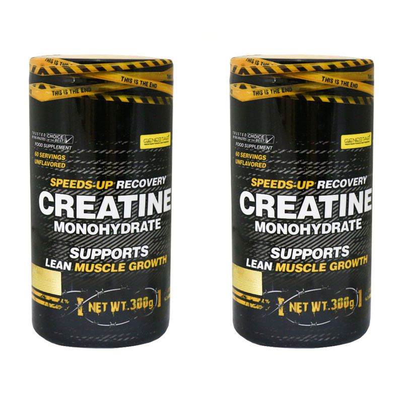 پودر کراتین مونوهیدرات ژن استار - 300 گرم یبسته 2 عددی