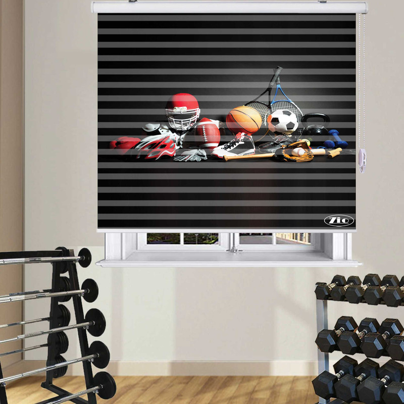 پرده زبرا زیو مدل Sport اسپورت سایز 300x200 سانتی متر