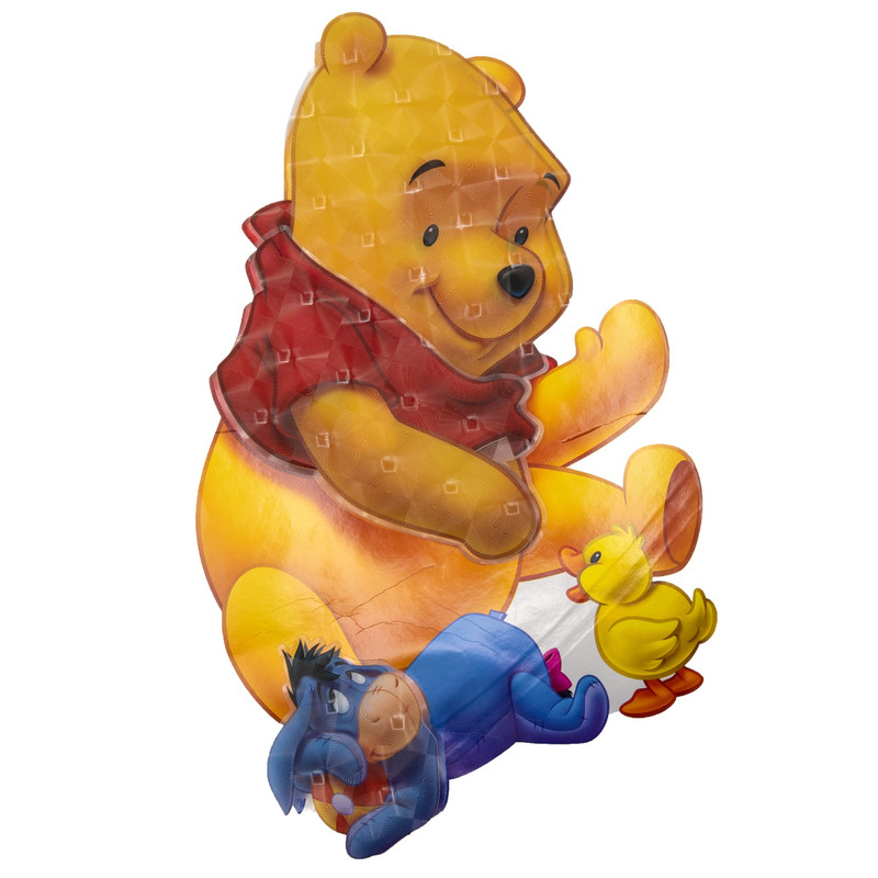 استیکر دیواری کودک مدل برجسته طرح وینه پو