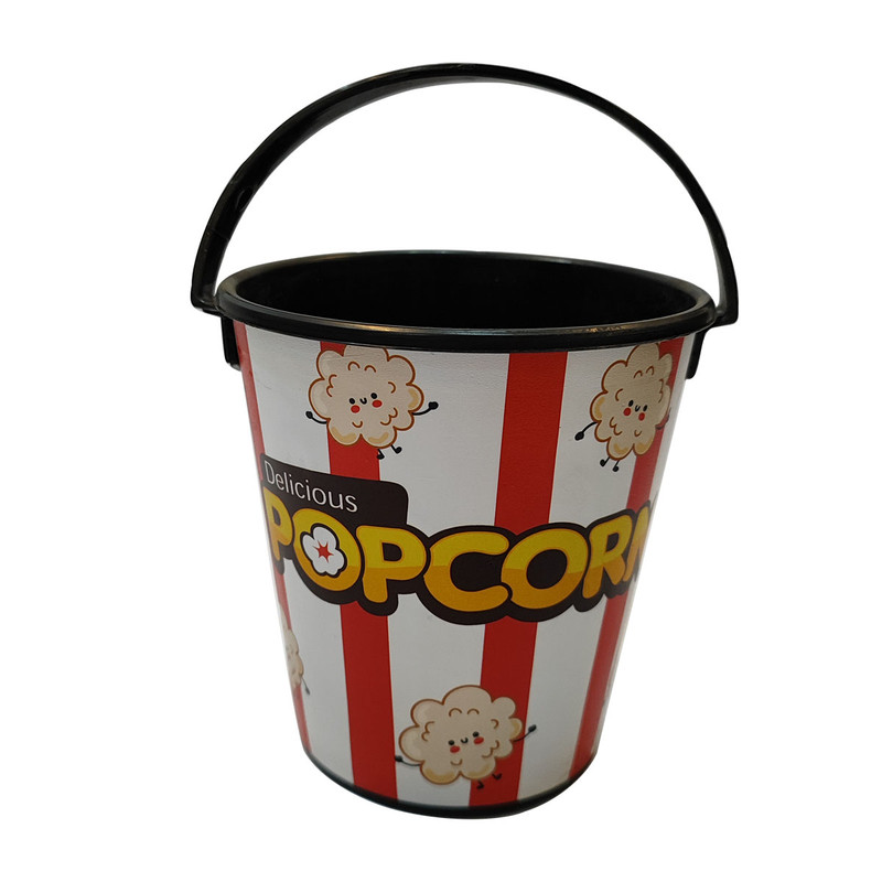 سطل زباله فرش کیپس طرح ذرت مدل دسته دار