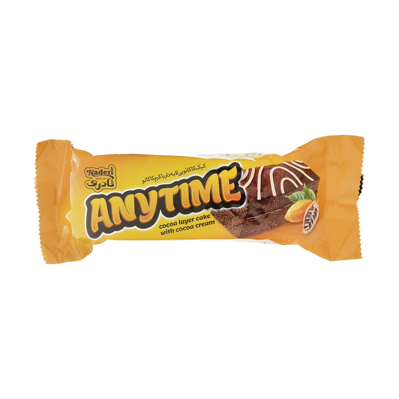 کیک سه لایه کاکائویی نادری - 50 گرم