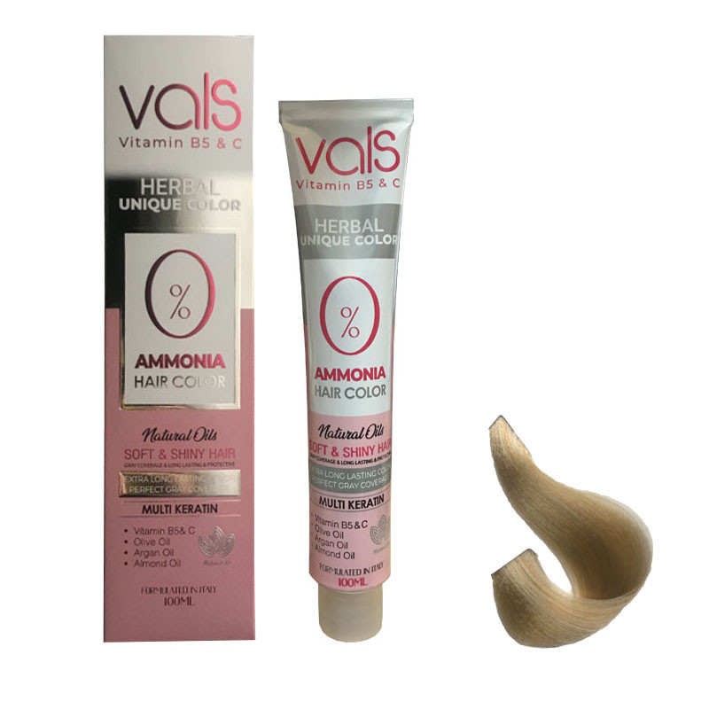 رنگ مو والس شماره 8.3 حجم 100 میلی لیتر رنگ بلوند طلایی روشن