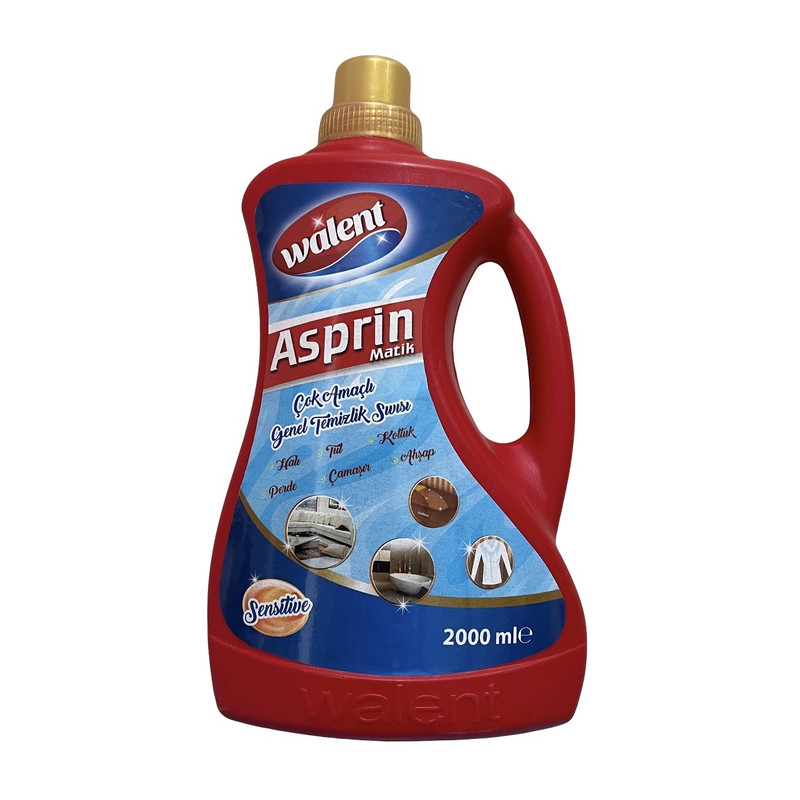 مایع لکه بر سطوح ولنت پلاس مدل آسپرین حجم 2 لیتر