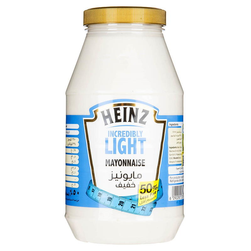 سس مایونز کم چرب هاینز مقدار 940 گرم