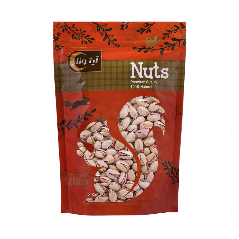 پسته احمد آقایی خام آیتونا 500 گرم