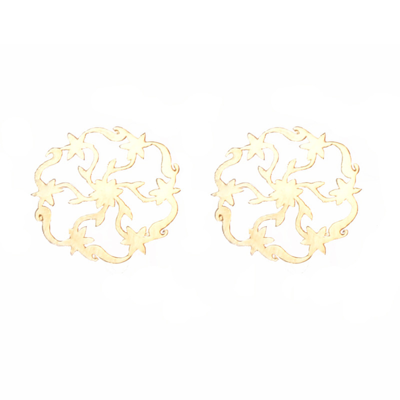 گوشواره طلا 18 عیار زنانه کرابو مدل Kr5017