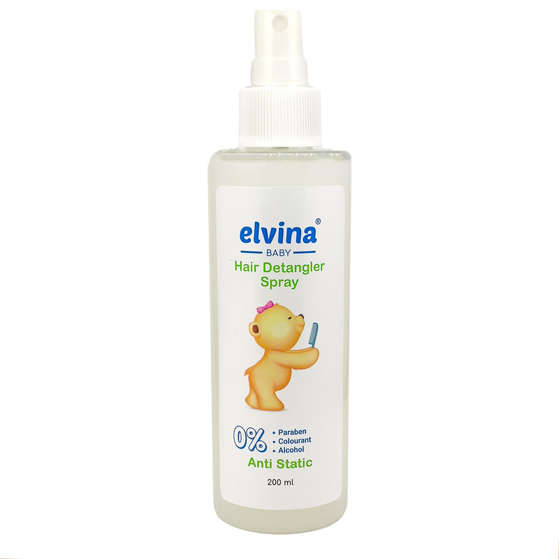 اسپری نرم کننده مو کودک الوینا مدل HDS حجم 200 میلی لیتر