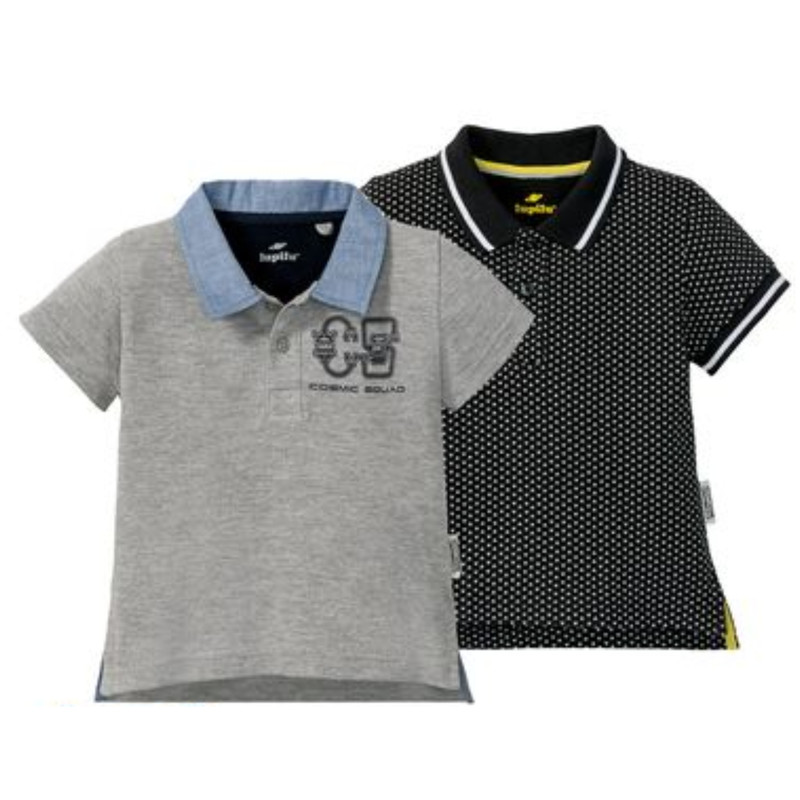 پولوشرت آستین کوتاه پسرانه لوپیلو مدل K0238 مجموعه 2 عددی